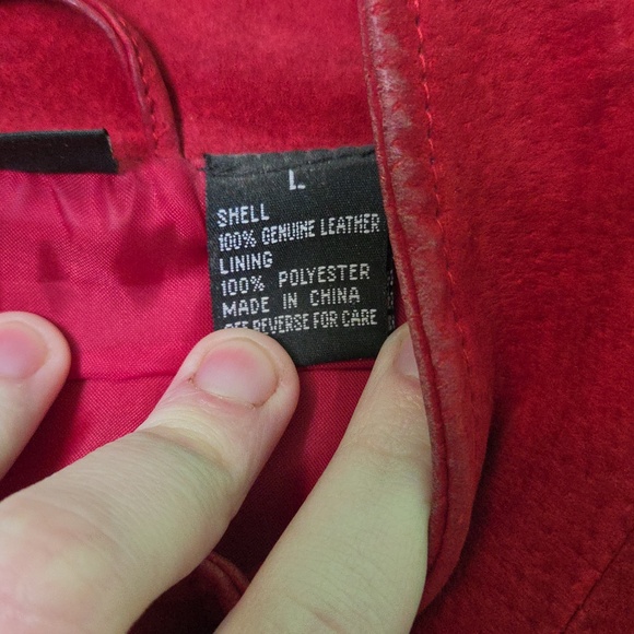 Vintage 90s Y2k Tangents Suede Leather Vest - Picture 6 of 14